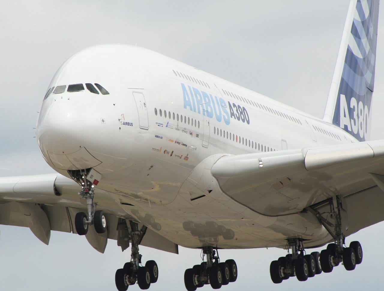 airbus a380 lightning protection system