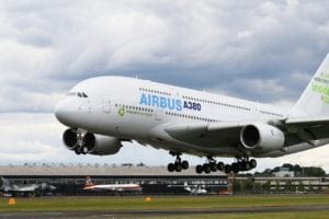 how the airbus a380 lightning protection system works