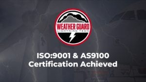 weather guard lightning tech iso certification