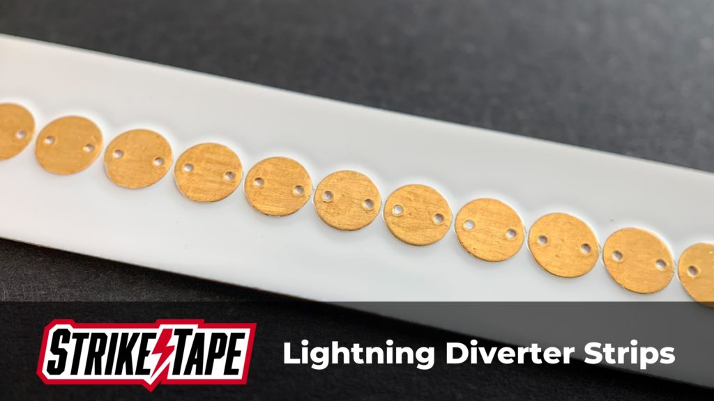 lightning diverter strips