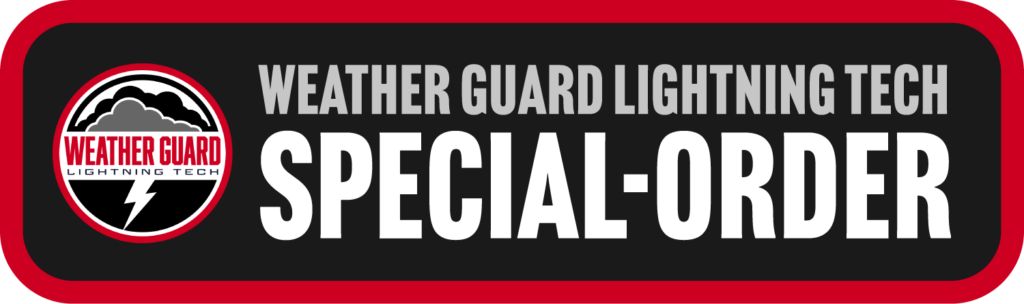 weather guard lightning tech special order