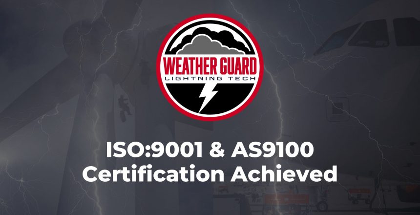 weather guard lightning tech iso certification